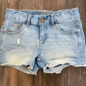 Justice Stretch Jean Shorts